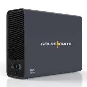600w Goldenmate 976285480612 1000va/600w Lithium Ups Battery Backup And Surge Protector B