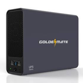 Goldenmate 976285480629 1000va/800w Lithium Ups Battery Backup And Surge Protector Powe