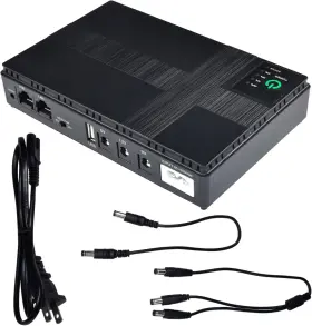 88777225032512 Hqrp Mini Ups Battery Backup For Wifi Router 18w Output 5v/9v/12v Power Bank