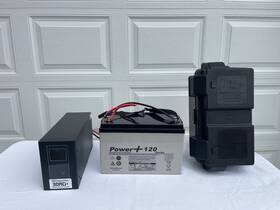 Ion Stormpro 30aci 120vac 60hz Battery Backup System Power 120 Box Kit