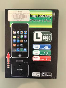 Ipwr 945073712860 Backup Battery For Ipod Or Older Iphones