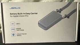 Jsaux Pb1004 The Battery Built-in Easy Carrier For Apple Vision Pro