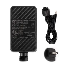 Veibao-kalolary-046 Kalolary Replacement Yard Inflatable Adapter 12v 3a Class 2 Power Black