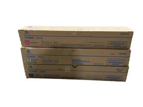 Konica Minolta Tn321 Genuine Toner Cart Set A33k130 A33k230 A33k330