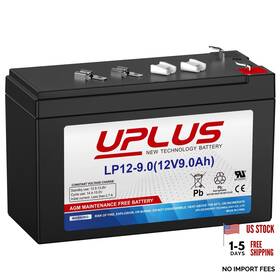 Leoch Battery Lp12-9.0 Uplus 12v 9ah Rechargeable Agm Sla