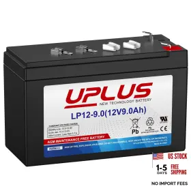 Lp12-9.0 Leoch Battery Uplus 12v 9ah Rechargeable Agm Sla