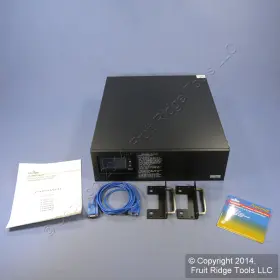 U3000-orm Leviton Ups 3000va Online Pure Sine Wave Rack Mount Hard-wired 1800w