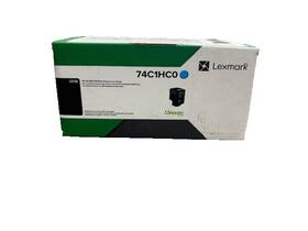 Lexmark 74c1hc0 Genuine Cyan High Yield Toner Cartridge Cs720de
