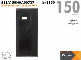 Liebert 51sa150haa00737 Vertiv Exm 150kva Ups 480v 4w Modular 150kw Load Tested 480volt 3ph #wty