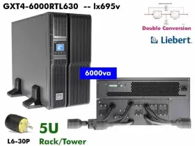 Gxt4-6000rtl630 Liebert Rebuilt Gxt4 Online Ups 6000va 200-240v #newbatts Wrnty