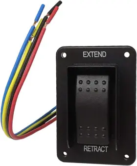 387874 Lippert Replacement Power Stabilizer Extend/retract Switch With Rocker Style Ope