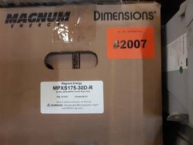 Magnum Energy Mpxs175-30d-r Extension Box