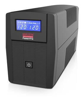 Maruson Pro2000lcd 2000va Ups Avr 735j Surge Protection 8 Outlets Line Interactive Uninterru