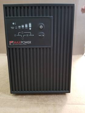 Max Power T901000prccrb11 T90 Series 1000va 120v Ups Battery Backup - Used