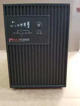 T901000prccrb11 Max Power T90 Series 1000va 120v Ups Battery Backup - Used