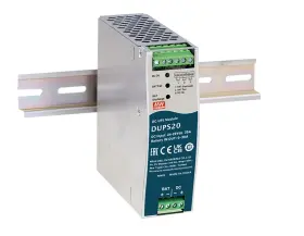 Mean Well 711287422732 24v 20a Uninterruptible Dc-ups Controller Module Din Rail Type