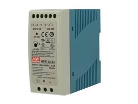 Meanwell 647336000177 Mean Well Mdr-60-24 Din-rail Power Supply 24v 2.5 Amp 60w