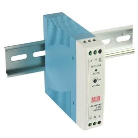 Meanwell 763230535987 Mean Well Mdr-20-12 Ac To Dc Din-rail Power Supply 12v 1.67 Amp 20w
