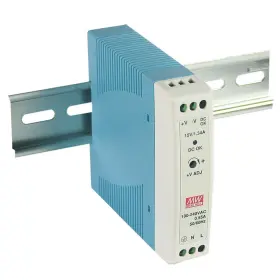 Mdr-20-12 Meanwell 763230535987 Mean Well Ac To Dc Din-rail Power Supply 12v 1.67 Amp 20w