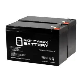 Ups-2 Mighty Max Battery 313051848843 12-volt 9ah Sla Replaces Cyberpower Intelligent 1500va Pack