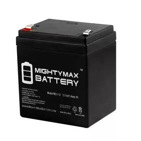 Mighty Max Battery 313094839884 12-volt 5ah Compatible For Apc Back-ups Be Es350 Es500 Ups