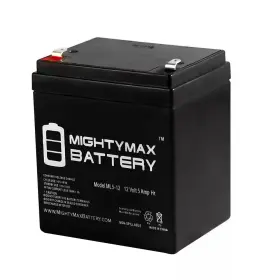 Es500 Mighty Max Battery 313094839884 12-volt 5ah Compatible For Apc Back-ups Be Es350 Ups