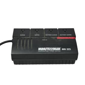 Minuteman 90000601 Mn325 Pn Uninterruptible Power Supply No Battery 4 Outlets