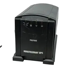 90000606 Minuteman Ups Pro700e 6 Power Outlets Usb Rs232 Pn No Battery