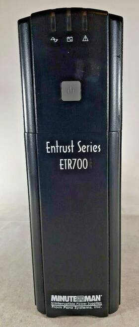 Minuteman Etr700 Power Supply Entrust Series Uninterruptable 700va
