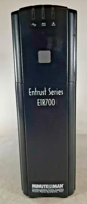 Etr700 Minuteman Power Supply Entrust Series Uninterruptable 700va