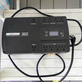 Minuteman Mm-en900lcd En900lcd Enspire 550va Stand-by Ups 8 Outlets Works