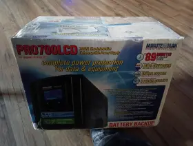 Pro700lcd Minuteman Ups Battery Backup Brand New In Box