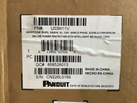 U03n11v Panduit Smartzone 3000va Battery Backup 2u Brand New Sealed