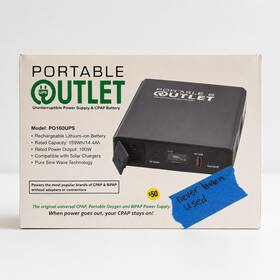 Portable Outlet Po160ups 159wh Ups Cpap Battery Backup Power Supply New