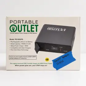 Po160ups Portable Outlet 159wh Ups Cpap Battery Backup Power Supply New