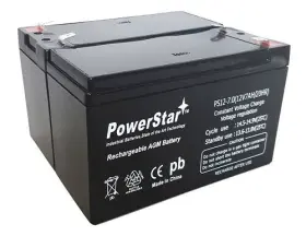 Bx1300lc Powerstar 844199098925 Replacement Batteries For Compatible With Apc Back-ups Xs 1300va Lcd