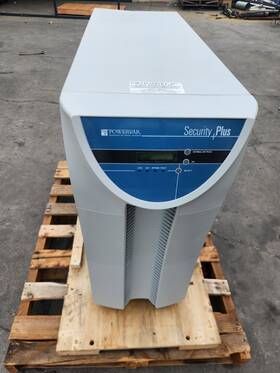 Powervar Abcdef8000-22 Security Plus Model P/n 22080-78r