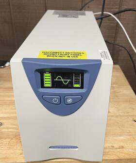Powervar Abce60211 Uninterruptible Power Supply Ups Abce602-11med 50060-23r 120v/60hz