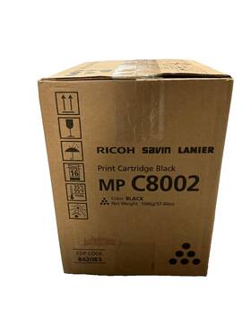 Ricoh 842083 Genuine Black Toner Cartridge Mp C6502sp/c8002sp