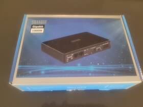 Shanqiu 795261516222 Mini Ups Battery Backup With Gigabit Poe For 1000mbps Black