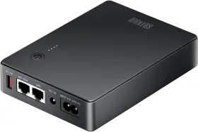 Fx-36p Shanqiu Mini Ups Battery Backup With Gigabit Poe For Router Modem Security Camera Inp