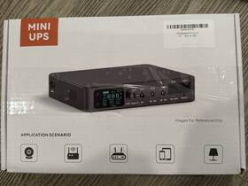 Shenzhen Jueqi Technology Co. Ltd X004ljk073l Mini Ups Battery Backup 88w Led Display Usb-c 5-24v Black