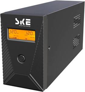 Ske Smart Key Energy 445048075055 600va/360w Ups Battery Backup And Surge Protector Computer Uninterruptible Power