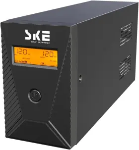 Ske Smart Key Energy 445048075055 600va/360w Ups Battery Backup And Surge Protector Computer Uninterruptible Power