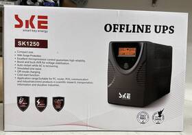 Ske Smart Key Energy Sk1250 Ups Battery Backup And Surge Protector Uninterrupted Power Supply 1250va/720w