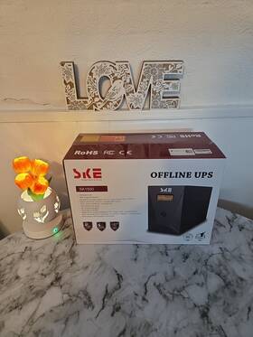 Ske Smart Key Energy Ske1500 1500va/900w Ups Battery Backup And Surge Protector Power Supply Unit
