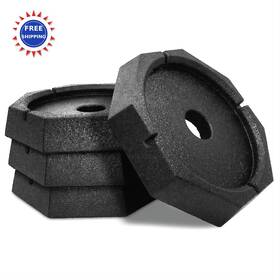 Snappad 754242406730 Rv Leveling Pads 9 Inch 4 Pack Xtra Four-point System Featuring