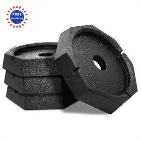 Snappad 754242406730 Rv Leveling Pads 9 Inch 4 Pack Xtra Four-point System Featuring