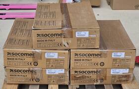 Socomec M4-pi-ul25 Modulys Gp 3x 25kw Power Module 2x M4-bm-005vu Battery