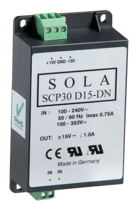 Scp30d512-dn Sola/hevi-duty 783472152742 Dc Power Supply 12 Vdc 3/1.2 Amp 50/60 Hz